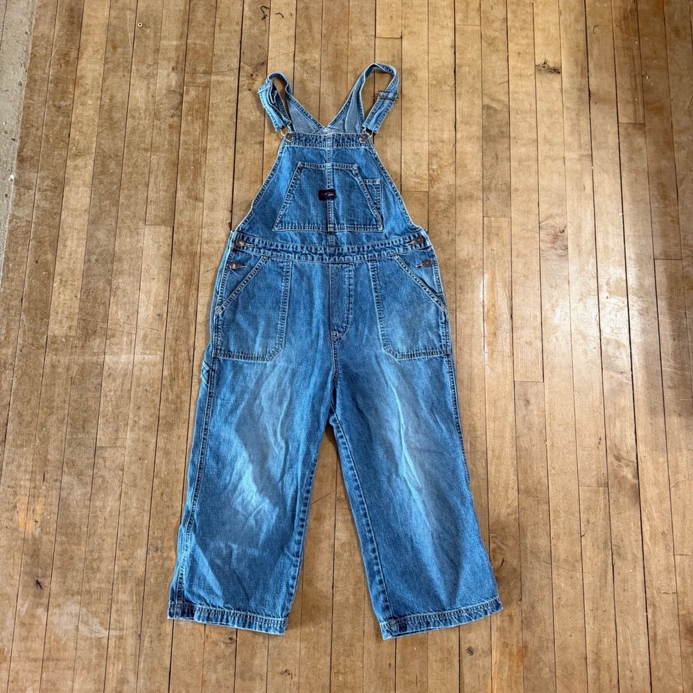 Vintage‎ Unionbay Overall Shortalls Womens Sz Medium Relaxed Jorts Y2K Skater
